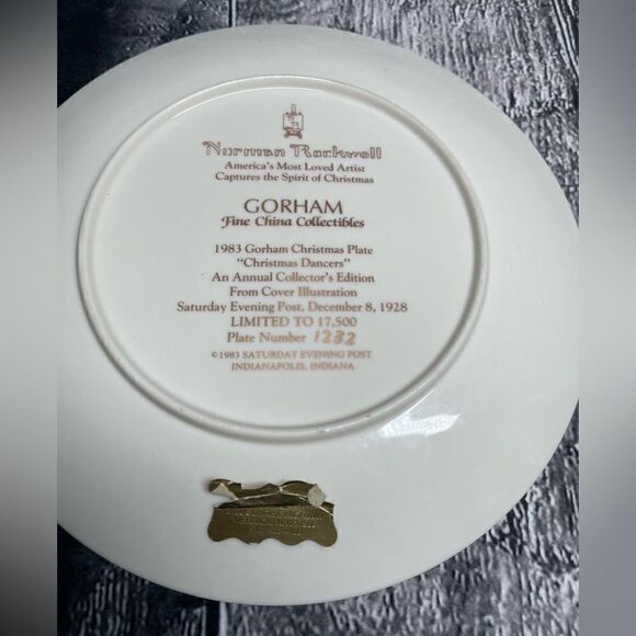 🎄❤️🎄 1983 Collectible Norman Rockwell Plate America’s Most Loved Artist Spiri… - Picture 4 of 6